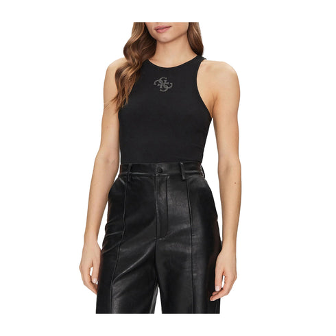 Guess Top Top Donna con logo 4G Nero P25 - GUESSW5GP57KCV52 - JBLK - XS - Francavilla Moda
